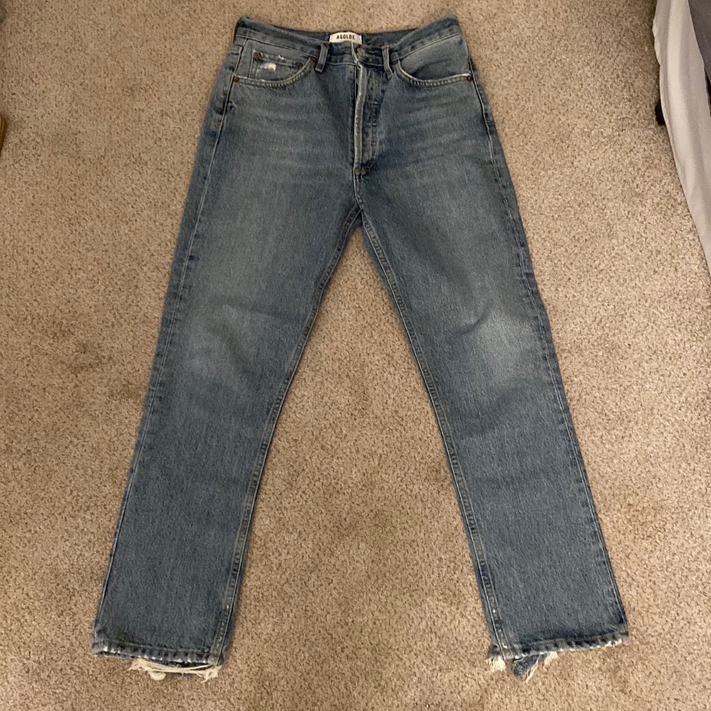 Agolde Riley High Rise Straight  Size 26